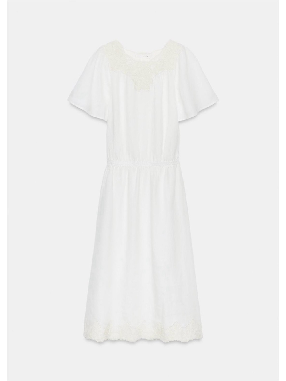 Zara linen crochet dress 2678/060